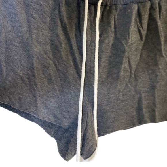 Colsie Women's French Terry Lounge Shorts With Pockets Grey Sz Medium Lo… - Picture 4 of 6
